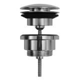 DURAVIT 0050521092 Pushbutton Drain Assembly With Tail-Piece