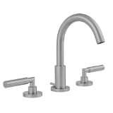 Jaclo® 8880-T459-1.2-SB Contempo Uptown Contemporary Bathroom Faucet, 1.2 gpm Flow Rate, 5-1/8 in H Spout, Satin Brass, 2 Handles, Pop-Up Drain