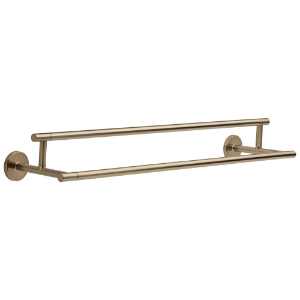 DELTA® 75925-CZ Trinsic® 24 in Double Towel Bar, Champagne Bronze