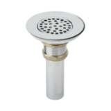 Elkay® LK18 Drain Fitting, 3-1/2 in Nominal, Nickel Plated, Brass Drain