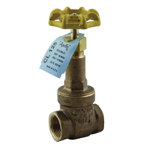 Apollo™ 30LF00301 101T-LF Rising Stem Gate Valve, 1/2 in Nominal, NPT End Style, 125 lb, Bronze Body, Handwheel Actuator