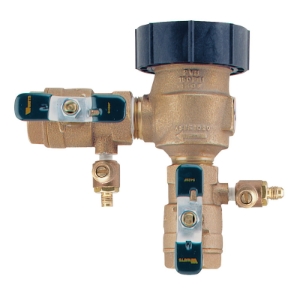 WATTS® 0792012 LF800M4 Anti-Siphon Pressure Vacuum Breaker, 1 in Nominal, Cast Copper Silicon Alloy Body, 7.5 fps Flow Rate