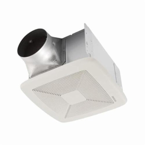 Broan® Ultra Silent™ QTXE150 Ventilation Fan, 150 cfm, 6 in Dia Duct, 51.3 W, 120 VAC, 0.5 A, 1.4 sones