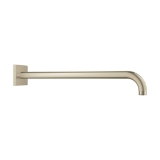 GROHE 26632EN0 26632_0 Rainshower™ Shower Arm with Square Flange, 14-3/4 in L, 1/2 in MNPT, Brushed Nickel