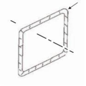 Weil-McLain® 590-735-140 Rope Fiberglass