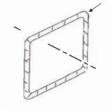 Weil-McLain® 590-735-140 Rope Fiberglass