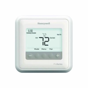 Honeywell Home TH4110U2005/U Thermostat, Programmable Thermostat, 40 to 90 deg F Heat/50 to 99 deg F Cool Control, 1 deg F Differential, Relay Switch