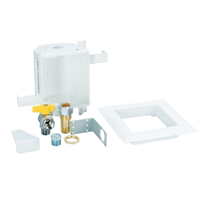 Water-Tite MultiBox™ 82940 Gas Outlet Box With Gas Valve, PVC