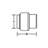 Sharkbite® U514LF Pipe End Cap, 1/2 in Nominal, Push-Fit End Style, Brass