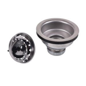 Dearborn® DB1000 Locking Cup Sink Basket Strainer, Stainless Steel