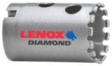 Lenox® Diamond™ 1211520DGHS Bi-Metal Multi-Purpose Hole Saw, 1-1/4 in Dia, 1-1/2 in D Cutting, Diamond Grit Cutting Edge