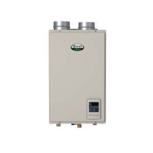 AO Smith® 100123492 ATI-140H Tankless Water Heater, Natural Gas Fuel, 120000 Btu/hr Heating, Indoor, Condensing, 6.6 gpm Flow Rate, Direct/Power Vent, 3 in, 4 in Vent, 0.9, Commercial/Residential