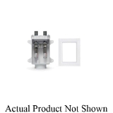 Sioux Chief OxBox™ 696-2413MF Compact Washing Machine Outlet Box with MiniRester™ Water Hammer Arrester, 1/2 in Female C x 3/4 in Male Hose Thread Outlet, ABS