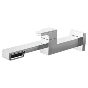 Brizo® T65722LF-PC Frank Lloyd Wright® Lavatory Faucet, Commercial/Residential, 1.2 gpm Flow Rate, Polished Chrome, 1 Handle