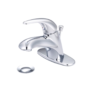 Pioneer 3LG260H-WD Legacy Lavatory Faucet, 1.2 gpm Flow Rate, 2-3/8 in H Spout, 1 Handle, Brass Pop-Up Drain, 1 Faucet Hole, Polished Chrome, Function: Traditional