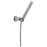 DELTA® 55085 Premium Wall Mount Hand Shower, Compel®, 1 Shower Head, 2 gpm, 60 to 82 in L Hose, 1/2-14 Male NPSM Connection, Chrome