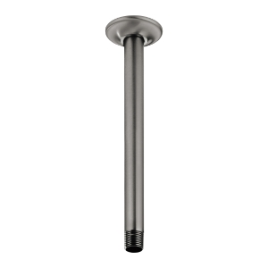 Brizo® RP48986SL Shower Arm, 10 in L, Ceiling Mount, 1/2 in NPT, Luxe Steel