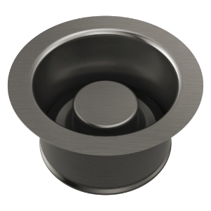 Brizo® 69072-SL Kitchen Sink Disposal Flange with Stopper, 4-1/2 in Nominal, 4-1/2 in OAL, Solid Brass, Luxe Steel