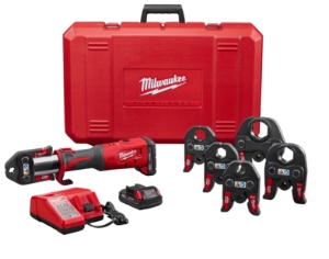 Milwaukee® 2773-22 Press Tool Kit, 1/2 to 4 in Capacity, 18 VDC, M12™ REDLITHIUM™ Lithium-Ion Battery