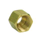 BrassCraft® 61-4 Tube Nut, 1/4 in, Compression, Brass