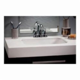 Gerber® G0012760 Logan Square™ Standard Bathroom Sink With Consealed Front Overflow, Rectangle Shape, 20-1/2 in W x 17-1/8 in D x 7-5/8 in H, Undercounter/Wall Mount, Vitreous China, White