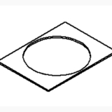 Kohler® 1143287 Drain Flange Insert Gasket