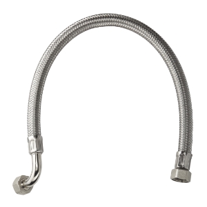 GROHE 45446000 Flexible Pressure Hose, StarLight® Polished Chrome