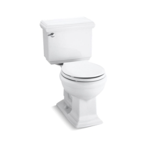 Memoirs® Classic Comfort Height® 2-Piece Toilet, Round Bowl, 1.28 gpf, White