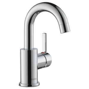 Peerless® P191102LF Apex® Centerset Lavatory Faucet, Commercial, 1.2 gpm Flow Rate, 5-3/16 in H Spout, 1 Handle, 50/50 Pop-Up Drain, 1 Faucet Hole, Polished Chrome, Function: Traditional