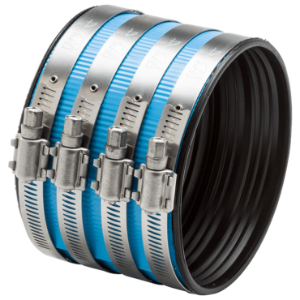 Mission 1910116 Heavy Duty Heavy Weight No-Hub Coupling, 10 in Nominal, Cast Iron End Style, Stainless Steel