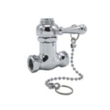 Wal-Rich 0610002 Self-Closing Shower Valve with Chain, Polished Chrome