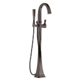 Brizo® T70130-RB Free Standing Tub Filler Trim, Virage®, 2 gpm Flow Rate, Venetian Bronze, 1 Handle