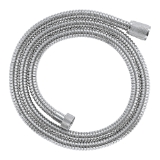 GROHE 28105000 Relexaflex Shower Hose, 1/2 in, 59 in L, 5 bar Working, Metal, StarLight® Polished Chrome