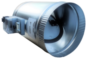EWC® Ultra-Zone™ 9 URD Motorized Zone Damper with Sealing Gasket, 9 x 12 in Damper, 24 VAC, 50/60 Hz, 24 ga