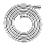 GROHE 27137000 Silverflex Hose, 79 in L, Non-Metallic, StarLight® Polished Chrome