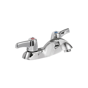 DELTA® 21C143 TECK® Heavy Duty Centerset Sink Faucet, Chrome, 2 Handles, 1.5 gpm Flow Rate