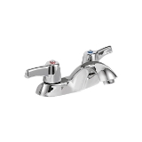 DELTA® 21C143 TECK® Heavy Duty Centerset Sink Faucet, Chrome, 2 Handles, 1.5 gpm Flow Rate