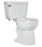 NIAGARA BARRON™ 44.0203.01 ADA Height Toilet Bowl, White, Elongated Shape, 10 in Rough-In, 17 in H Rim