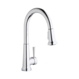 Elkay® LK6000CR Kitchen Faucet, Everyday, 2.2 gpm Flow Rate, Polished Chrome, 1 Handle, 1 Faucet Hole, Function: Traditional