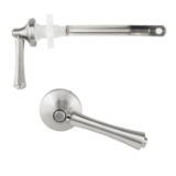 Jaclo® 9120-SN 9120 Toilet Tank Trip Lever, Metal, Satin Nickel