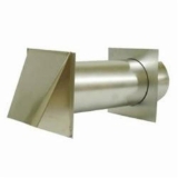 Snappy™ VU-4 VU Series Dryer Vent Hood, Aluminum, 6 in L x 6 in W