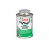 Oatey® 30850 Heavy Duty Low VOC PVC Cement, 4 oz Container, Clear