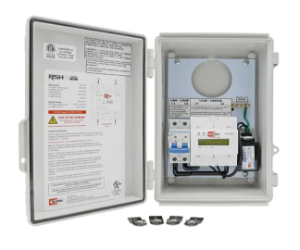 RSH™ Series 96424 Surge Protector and Voltage Range Monitor, Electrical Ratings: 60 A 120 to 240 VAC, 1 Phase