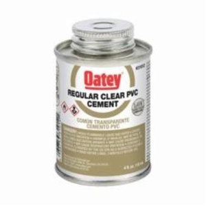 Oatey® 31012 Low VOC Regular Body PVC Cement, 4 oz Container, Clear