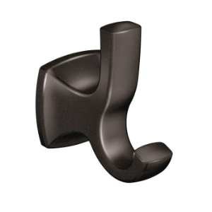 Moen® YB5103ORB Robe Hook, Voss™, 2 Hooks, Oil Rubbed Bronze