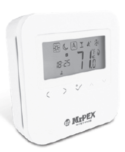 MrPEX® 5115024 Radiant Programmable Thermostat 24 VAC - with sensor - 3 Wire
