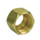 BrassCraft® 61-6 Tube Nut, 3/8 in, Compression, Brass