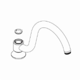 Moen® 116641WR Spout Kit, Wrought Iron