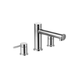 Moen® T393 Align™ Roman Tub Faucet, 10 in Center, Chrome, 2 Handles, Function: Traditional