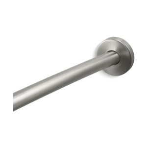 Kohler® 9351-BS Expanse® Contemporary Style Curved Shower Rod, Stainless Steel, Brushed Stainless Steel
